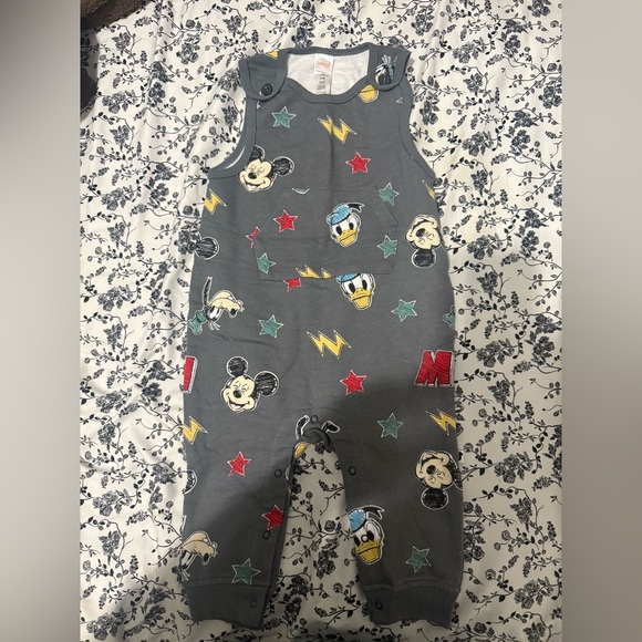 Disney Mickey Mouse Pack of Three Overalls for Baby - Picture 4 of 6